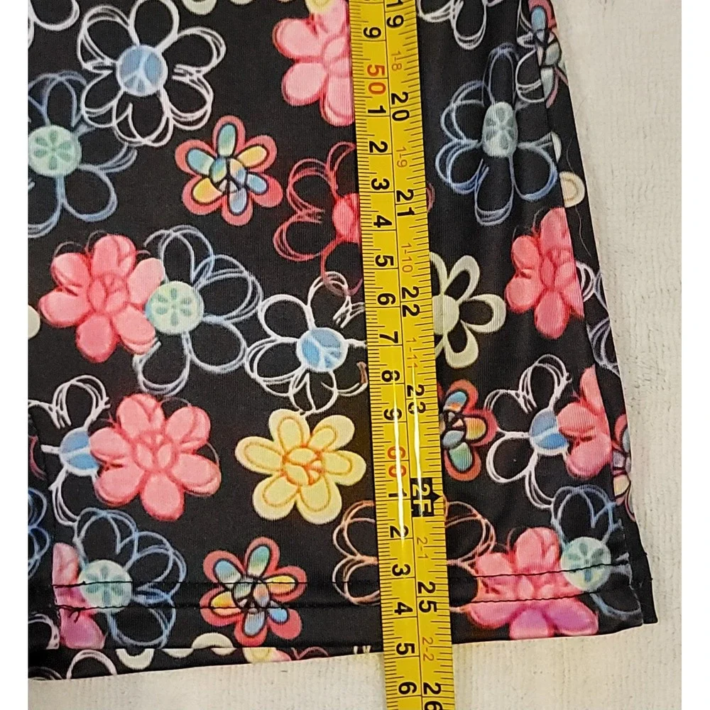 Jacques Moret Dance Gymnastics Leotard/Biketard Floral Girls Size 10/12 EU 150
